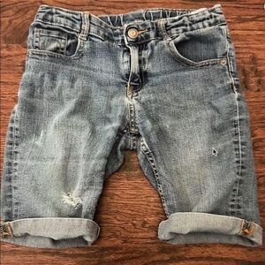 Crazy Eight Rolled Cuffed Denim Shorts